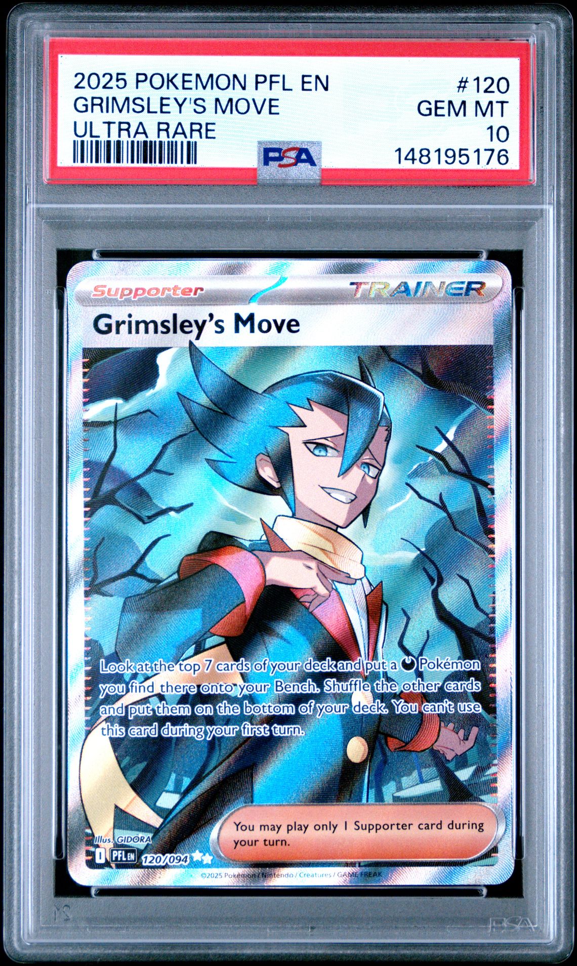2025 Pokemon #120 Grimsley's Move front