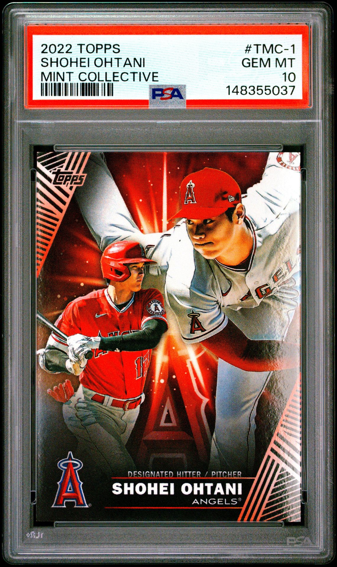 2022 Topps TOPPS MINT COLLECTIVE #TMC-1 Shohei Ohtani front
