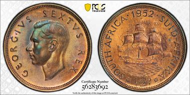 1952 1/2D KM-33 PR66RB