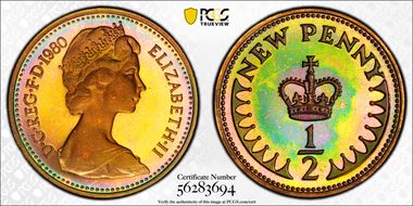1980 1/2P S-A1 New Penny PR66RB
