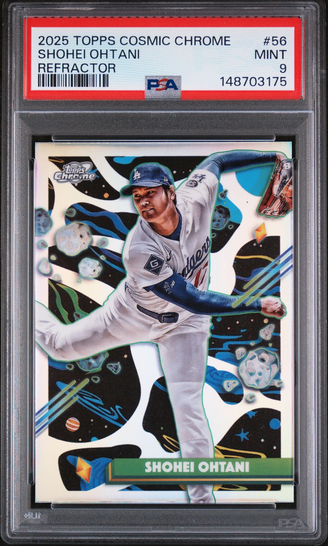 2025 Topps TOPPS COSMIC CHROME REFRACTOR #56 Shohei Ohtani front