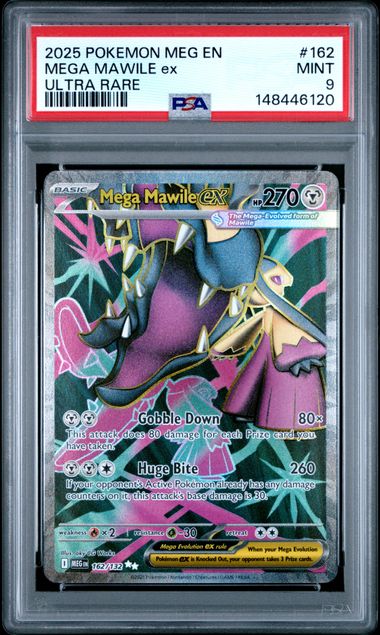 2025 Pokemon Mega Evolution ULTRA RARE #162 Mega Mawile front