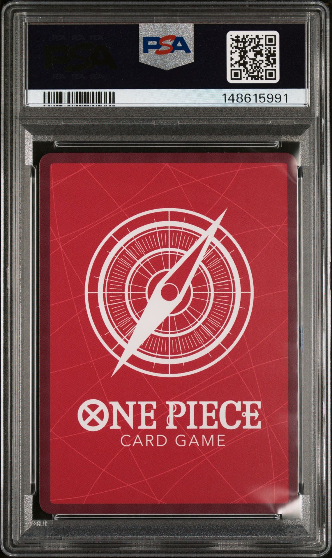 2024 One Piece Ultra Deck St13-The Three Brothers Monkey D. Luffy #003 (Black & White Alt Art) Gem Mt 10 back