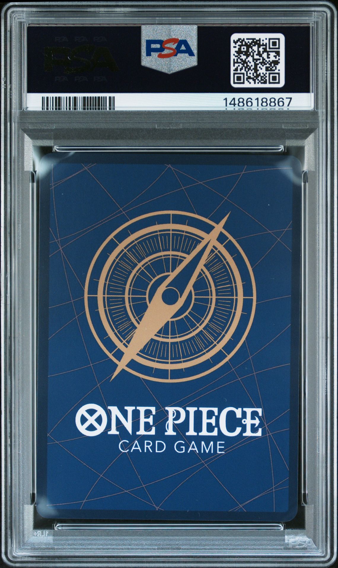 2023 One Piece Op05-Awakening Of The New Era Monkey D. Luffy #012 (1St Anniversary) Gem Mt 10 back view - PSA certificate #148618867