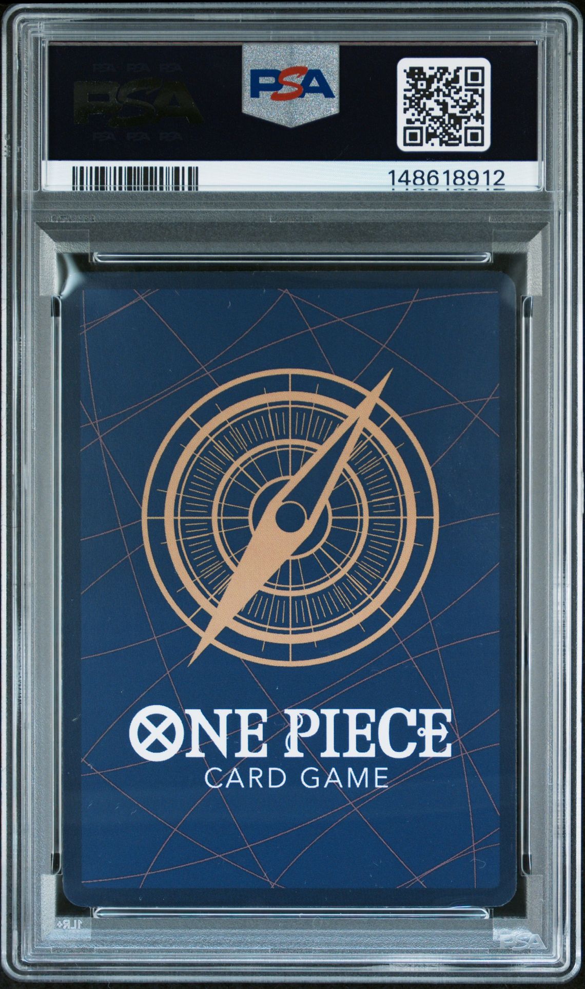 2025 One Piece Op10-Royal Blood Monkey D. Luffy #118 Gem Mt 10 back view - PSA certificate #148618912