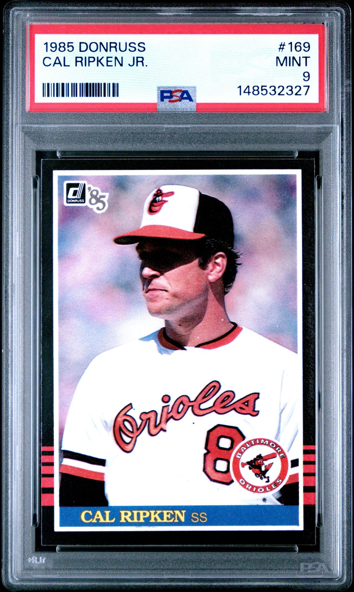 1985 Panini DONRUSS #169 Cal Ripken Jr. front