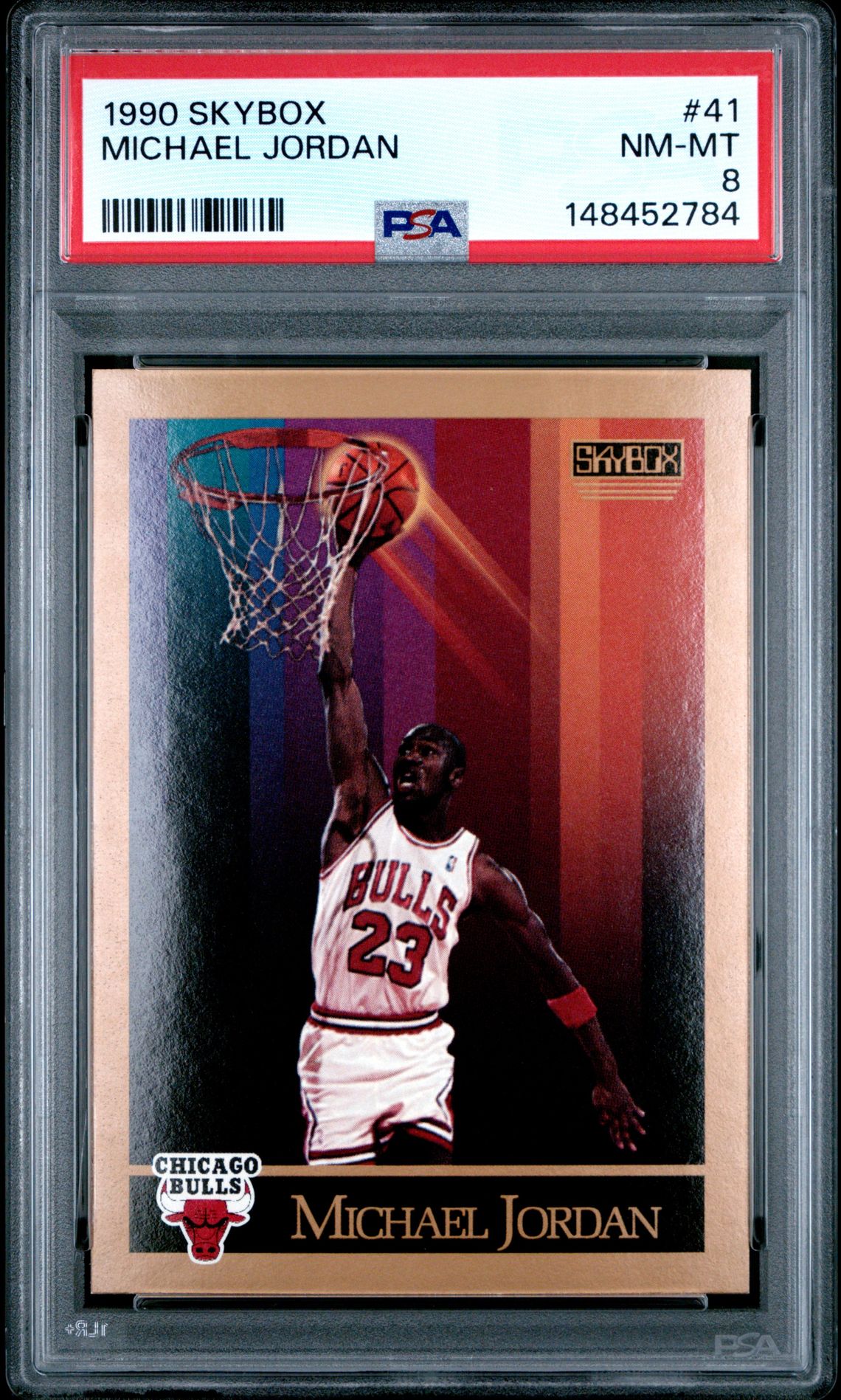 1990 SkyBox SKYBOX #41 Michael Jordan front