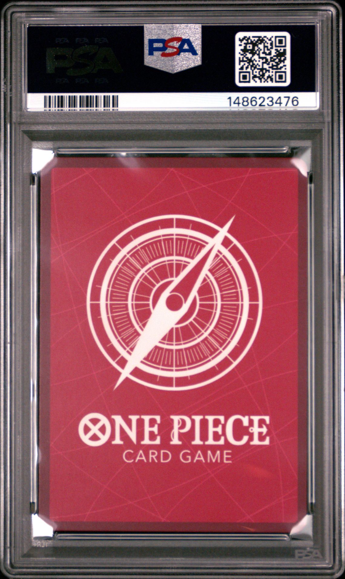 2025 One Piece Op10-Royal Blood Trafalgar Law #022 (Alternate Art) Gem Mt 10 back