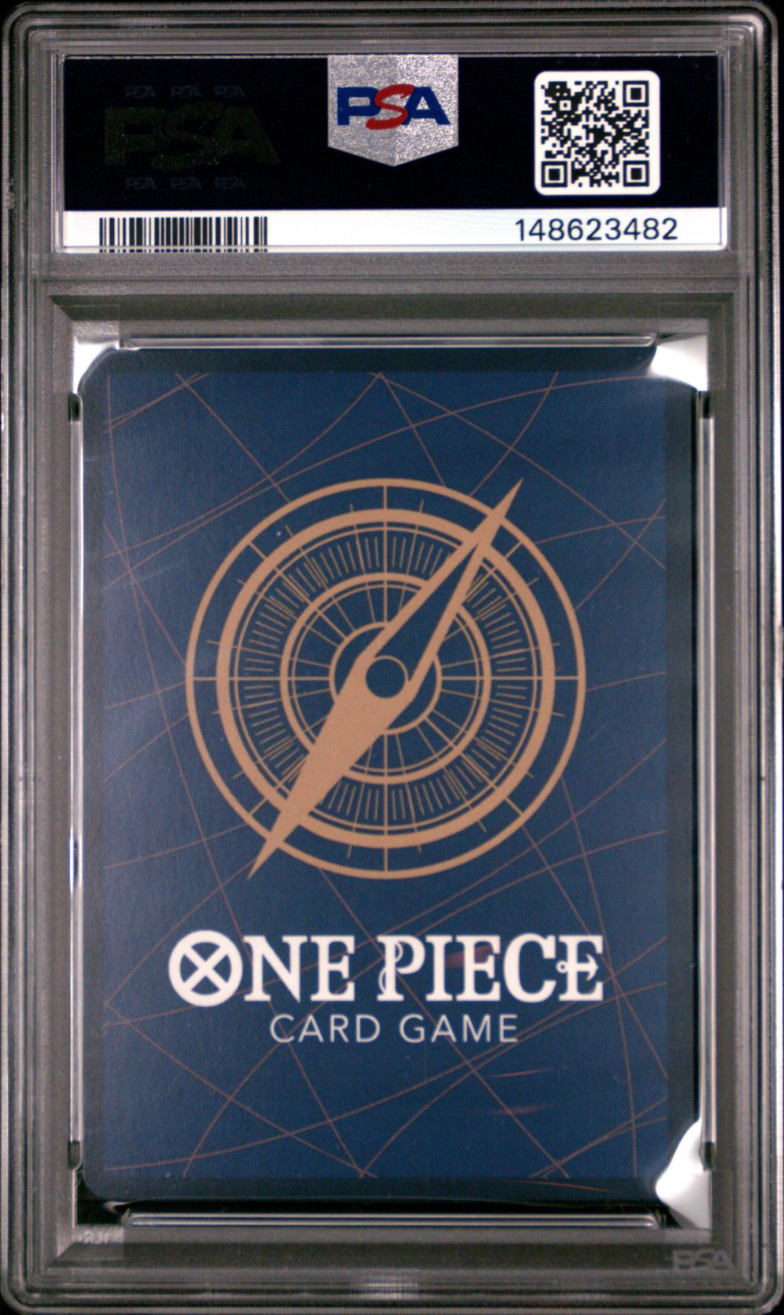 2025 One Piece Eb02-Extra Booster -Anime 25Th Collection- Usopp #022 (Alternate Art) Gem Mt 10 back view - PSA certificate #148623482