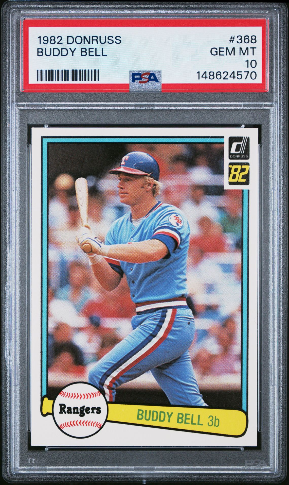 1982 Donruss DONRUSS #368 Buddy Bell front