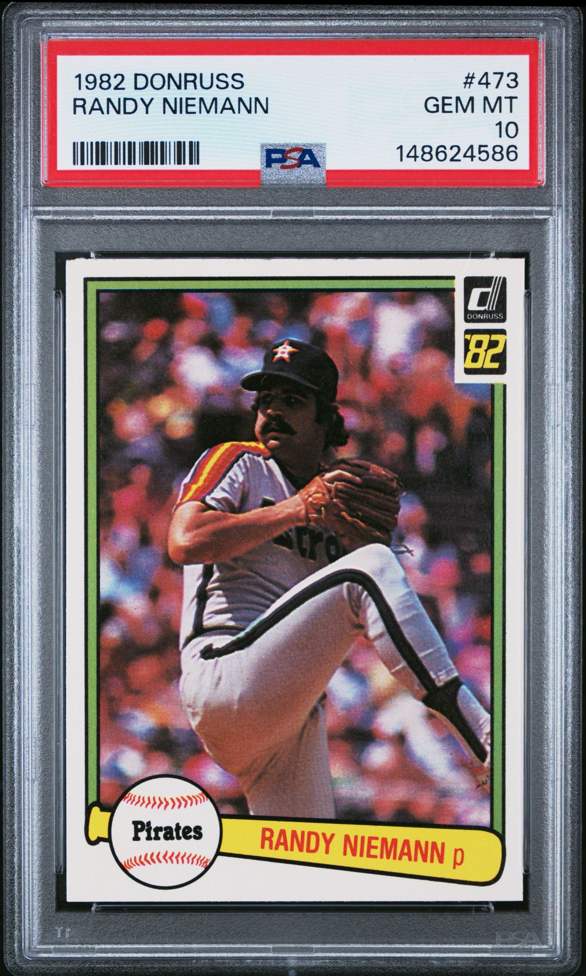 1982 Donruss DONRUSS #473 Randy Niemann front