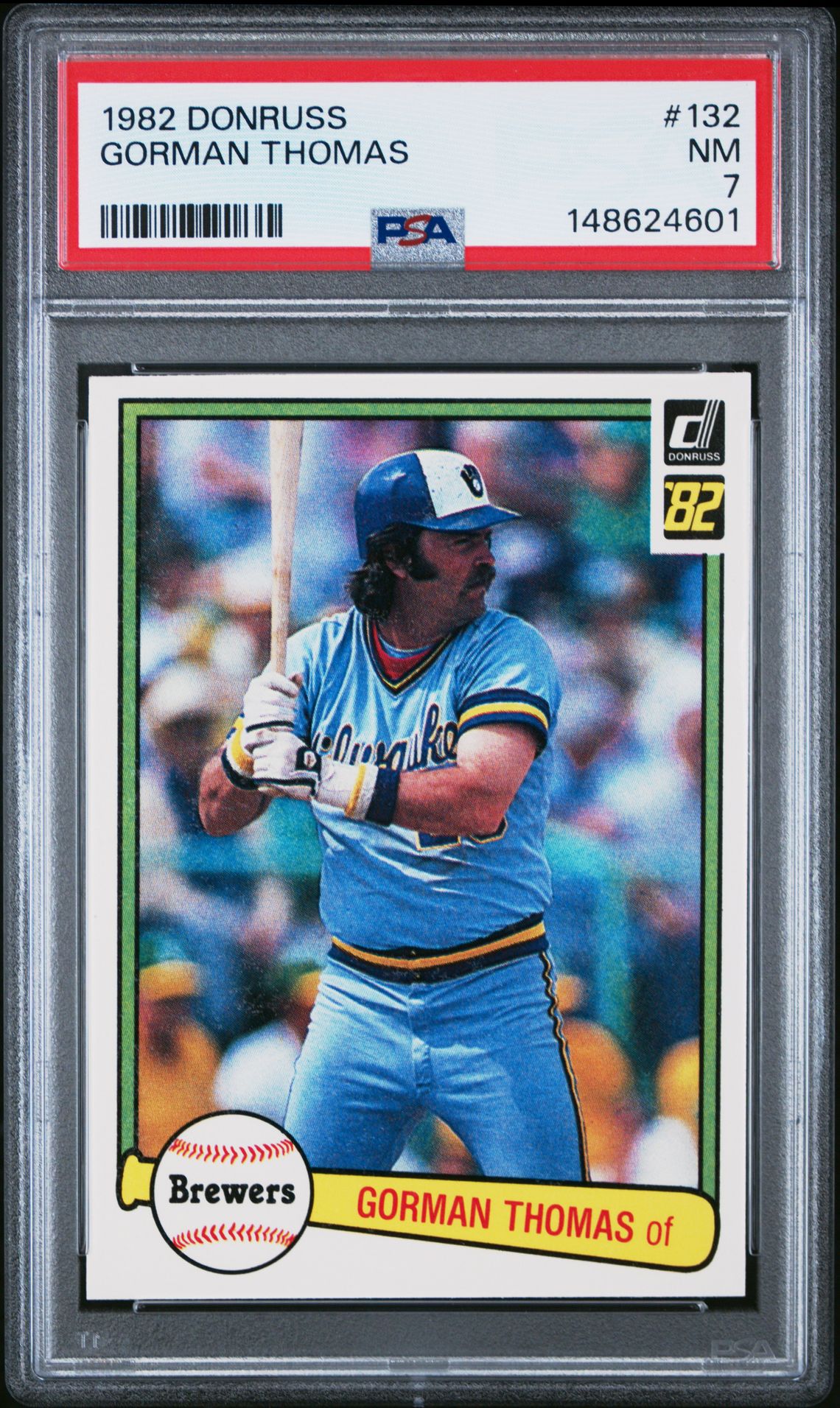 1982 Donruss DONRUSS #132 Gorman Thomas front