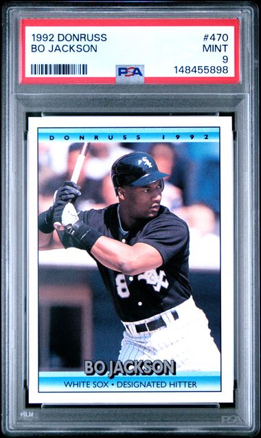 1992 Panini DONRUSS #470 Bo Jackson front