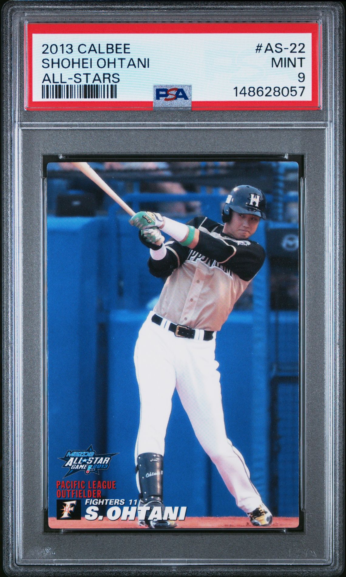 2013 Calbee #AS-22 Shohei Ohtani front