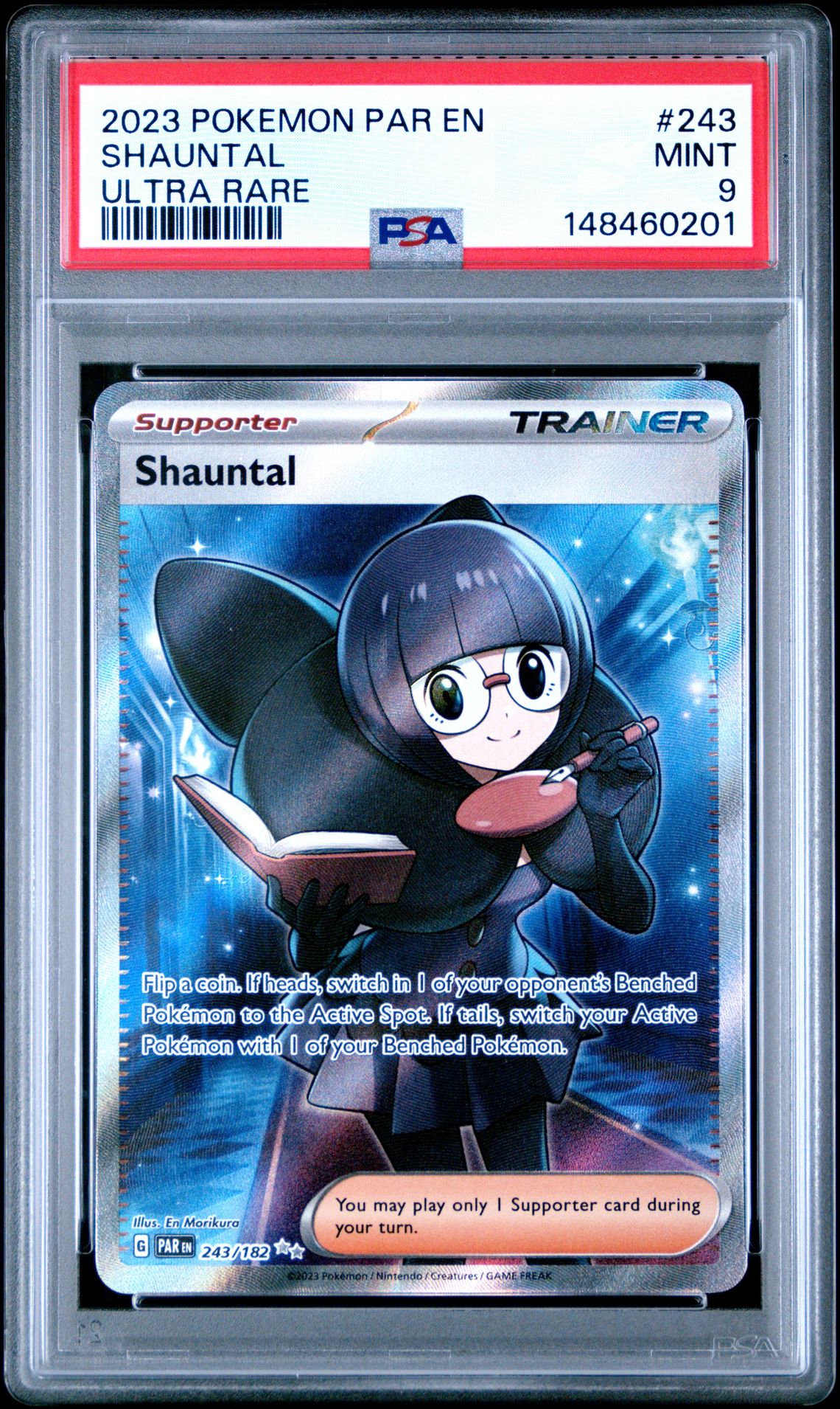 2023 Pokemon POKEMON PAR EN-PARADOX RIFT ULTRA RARE #243 Shauntal front