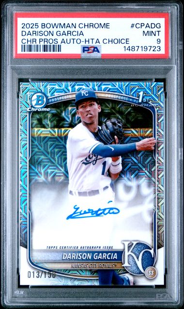 2025 Bowman Bowman Chrome #CPADG Garcia front