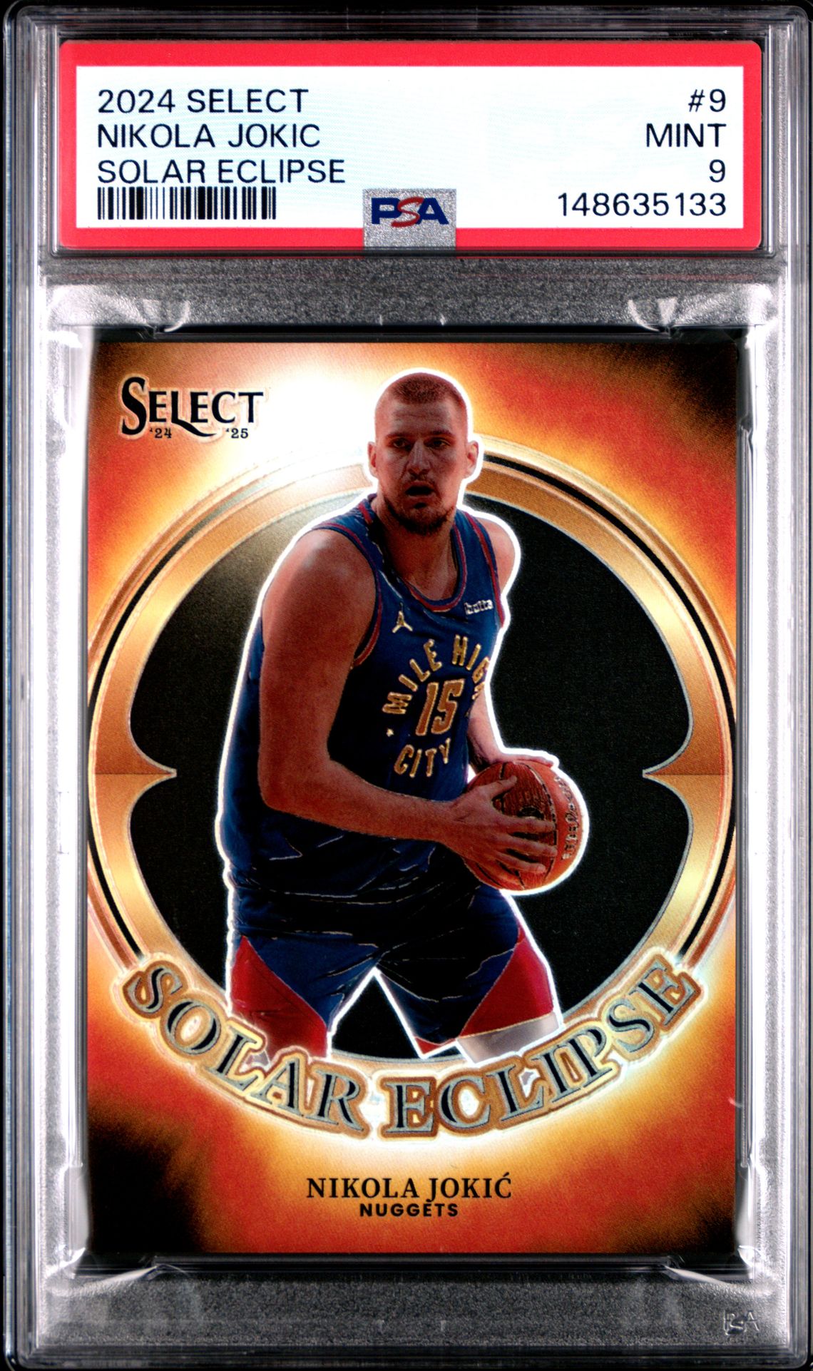 2024 Panini Select #9 Nikola Jokic front