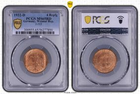 1932-D 4 Rcpfg J-315 MS65RD