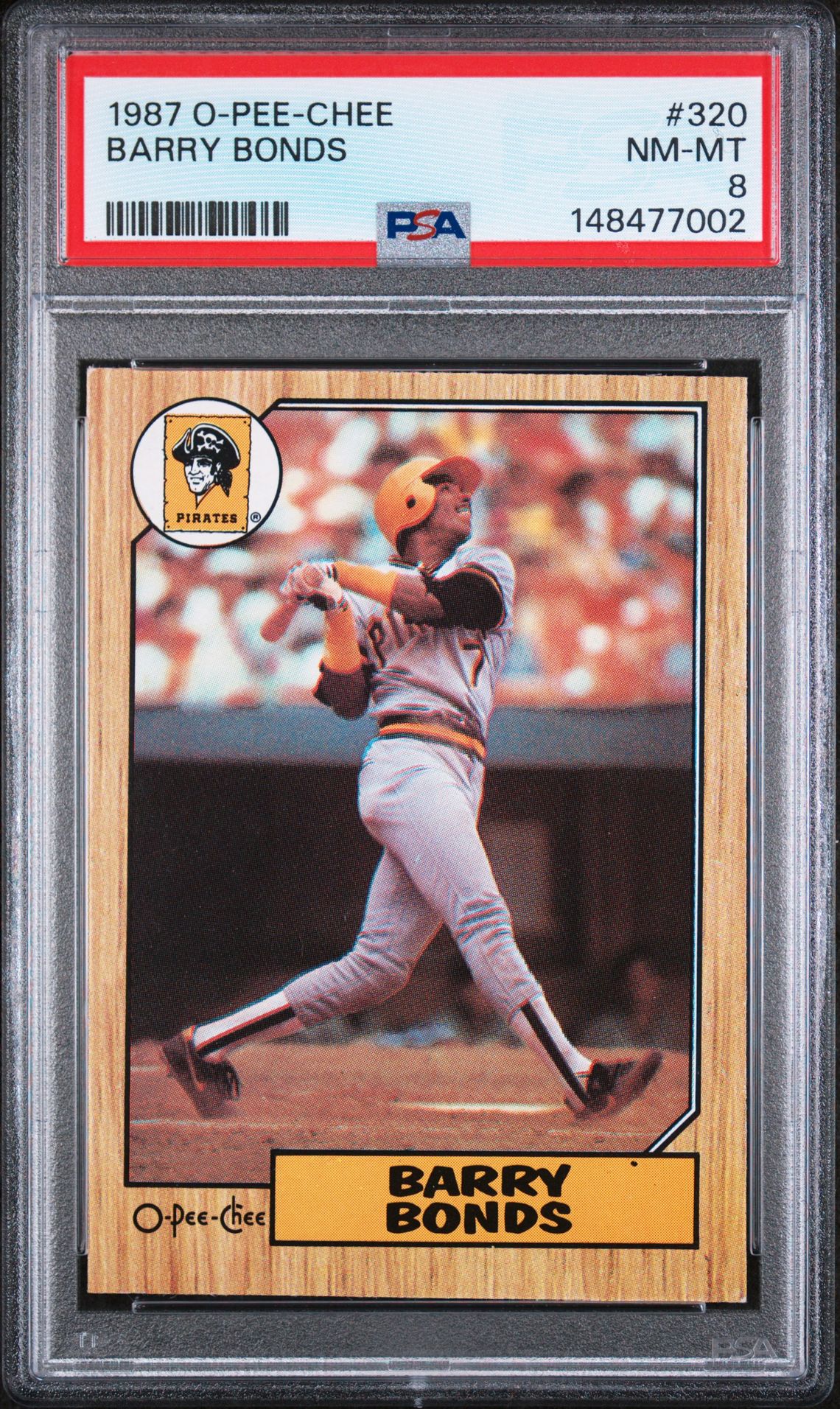 1987 Upper Deck O-PEE-CHEE #320 Barry Bonds front