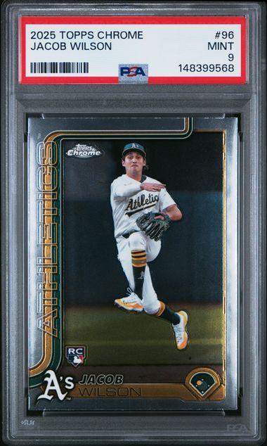 Topps Jacob Wilson front