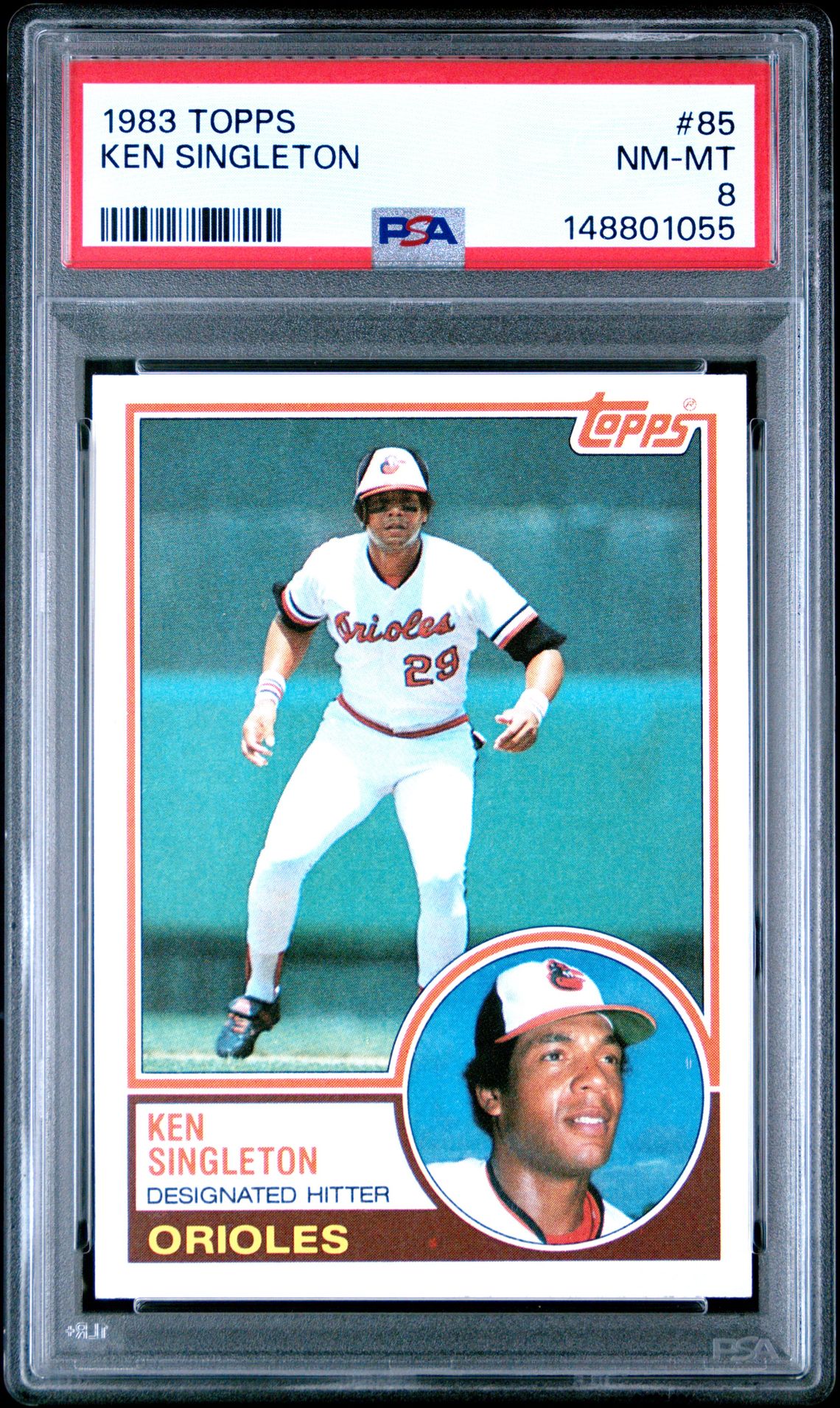 1983 Topps TOPPS #85 Ken Singleton front