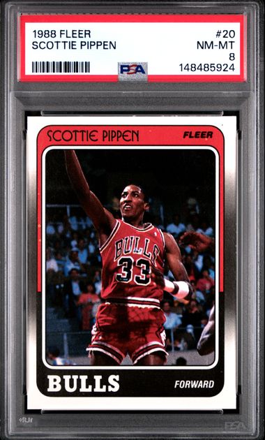 1988 Fleer #20 Scottie Pippen front