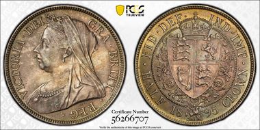 1895 1/2 Cr S-3938 MS64