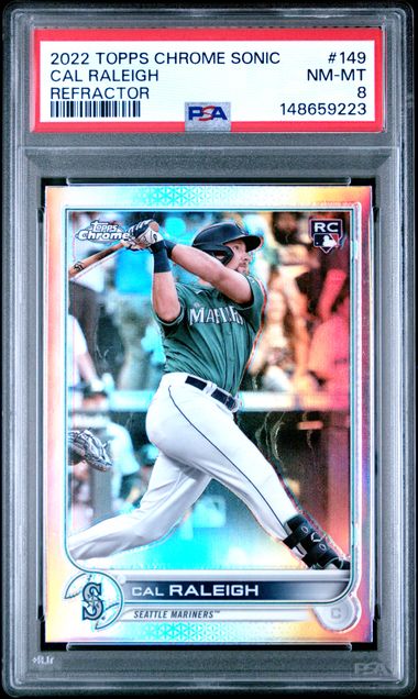 2022 Topps Topps Chrome Refractor #149 Sonic Cal Raleigh front