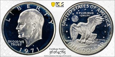 1971-S $1 Silver PR68DCAM
