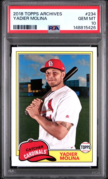 2018 Topps Topps Archives #234 Yadier Molina front