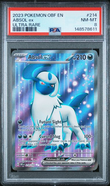 2023 Pokemon Obsidian Flames #214 Absol front