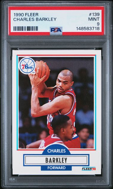 1990 Fleer #139 Charles Barkley front