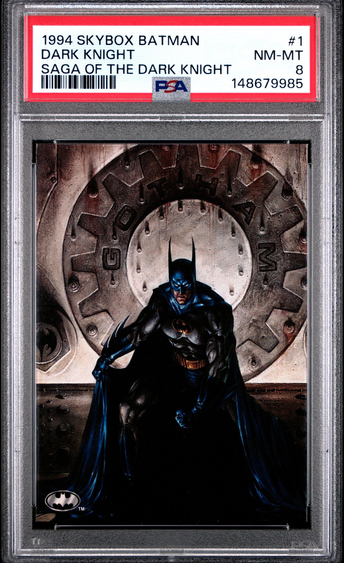 1994 SkyBox SKYBOX BATMAN SAGA OF THE DARK KNIGHT Dark Knight front