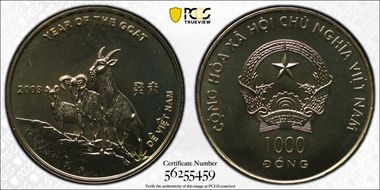 2003 1000 D Year of the Goat MS67