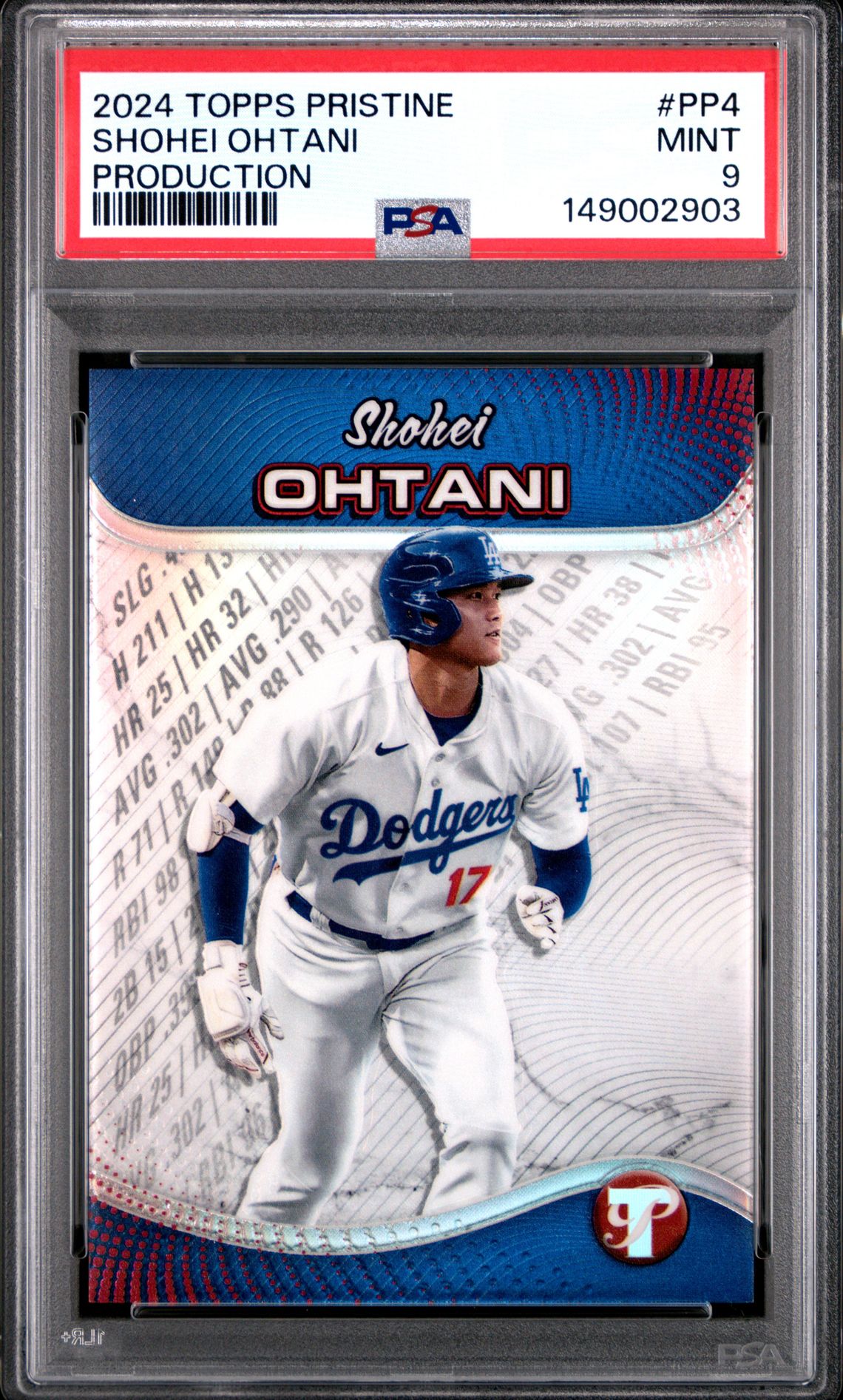 2024 Topps TOPPS PRISTINE PRISTINE PRODUCTION Refractor #PP4 Shohei Ohtani front