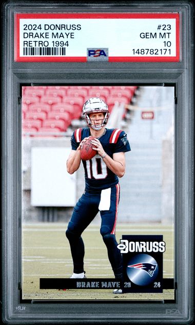 2024 Panini Donruss #23 Drake Maye front