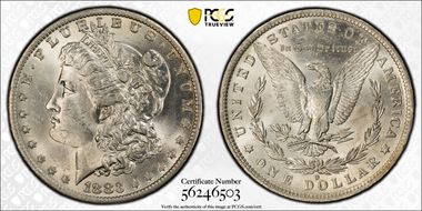 1883-O $1 MS63