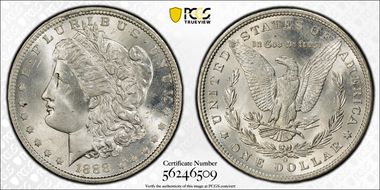 1888-O $1 MS64