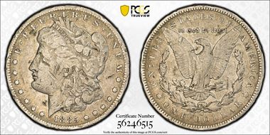 1885-S $1 N1