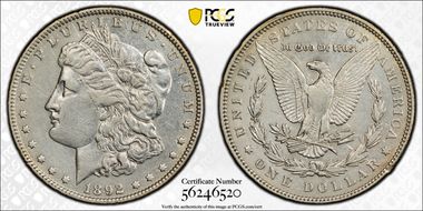 1892 $1 N1