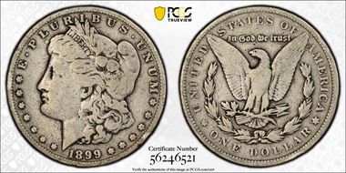 1899 $1 VG8