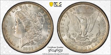 1882-O $1 MS63