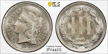 1873 3CN Open 3 MS65