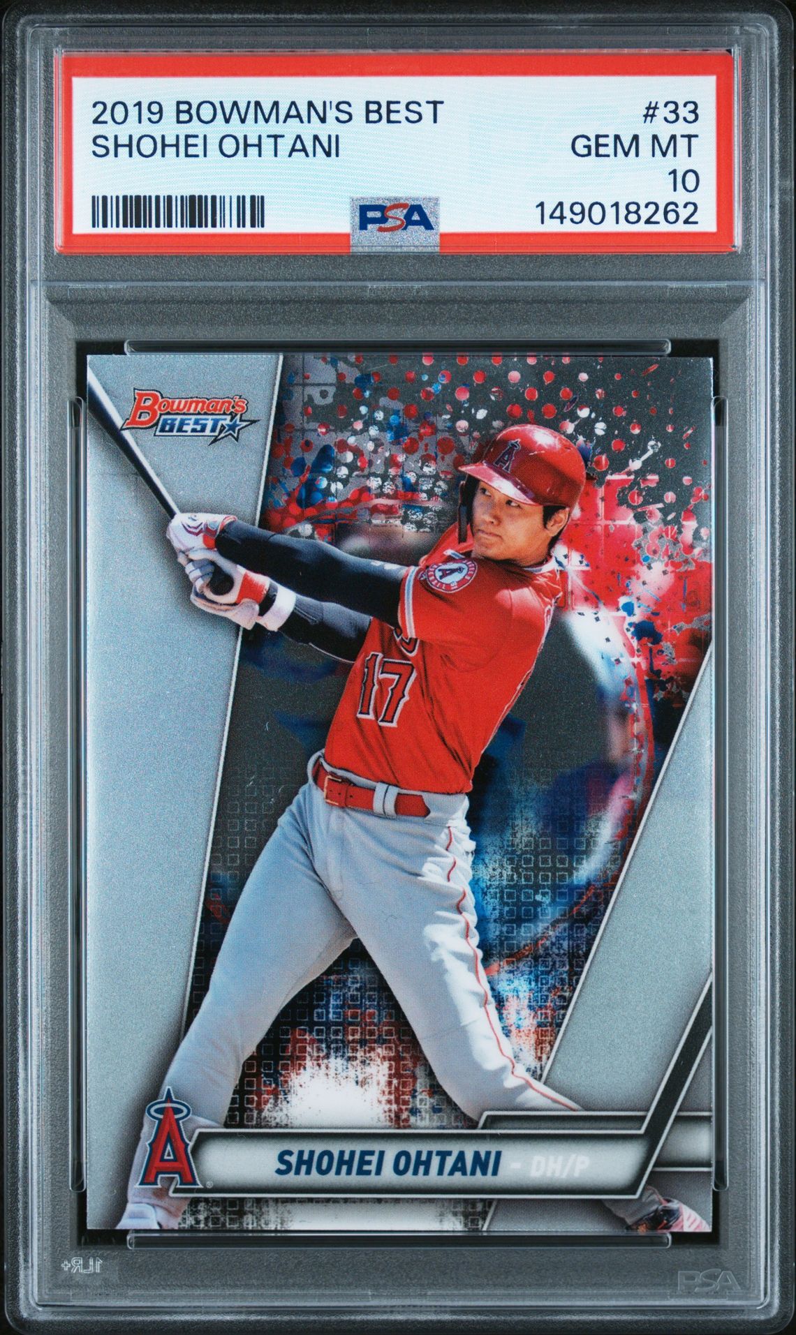 2019 Bowman BOWMAN'S BEST #33 Shohei Ohtani front