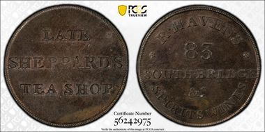 (c. 1790) Tk 1/4D DH-87 Lothian, Havens N1BN