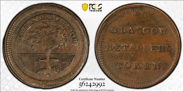 (c. 1790) Tk 1/4D DH-47 Lanarkshire, Glasgow AU50BN