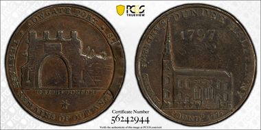 1797 Tk 1/2D DH-21 Angusshire, Dundee AU53BN