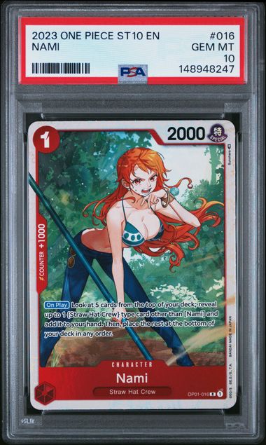 2023 One Piece ONE PIECE ULTRA DECK ST10-THE THREE CAPTAINS #016 Nami front