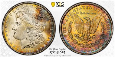 1885 $1 MS63