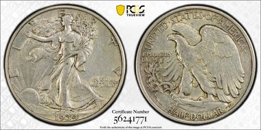 1934 50C AU50